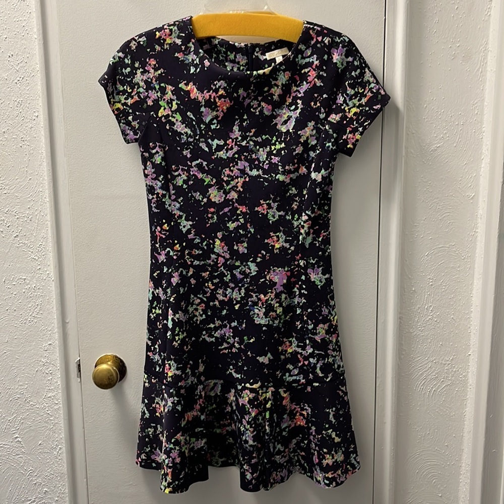 Shoshanna splatter paint dress